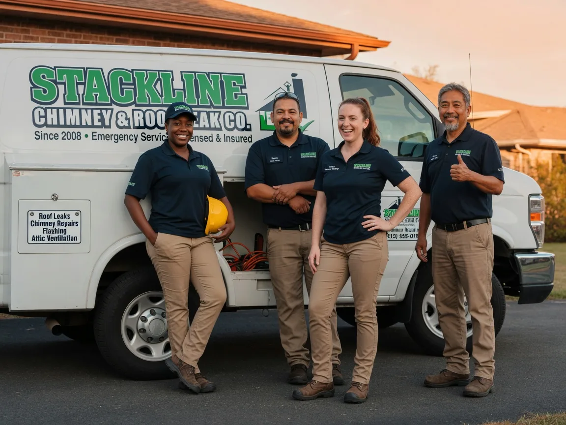 Chimney flashing repair company in Foster, VA